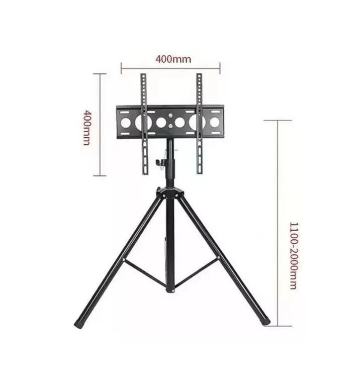 GENERICO Base Trípode Pedestal Tv 32 A 55 Pulgadas Color Negro
