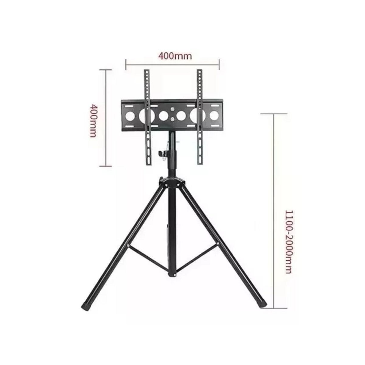 GENERICO - Base Trípode Pedestal Tv 32 A 55 Pulgadas Color Negro