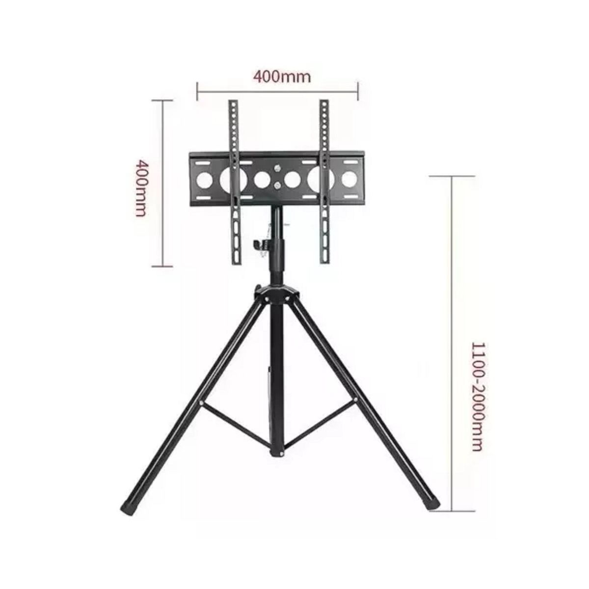 GENERICO - Base Trípode Pedestal Tv 32 A 55 Pulgadas Color Negro