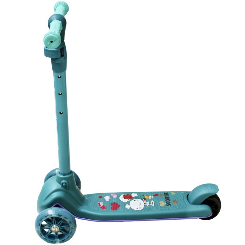 GENERICO - Scooter De 3 Ruedas Diseño Carita Ruedas Iluminadas - SC