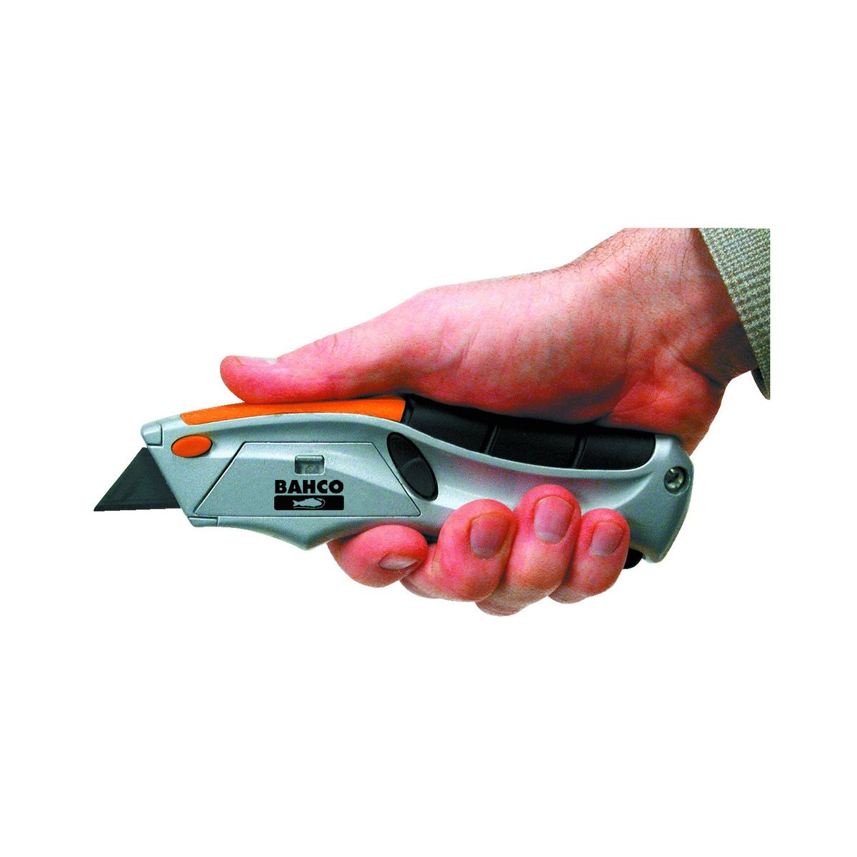 BAHCO - Cuchillo Cartonero Metalico Retractil Profesional Bahco