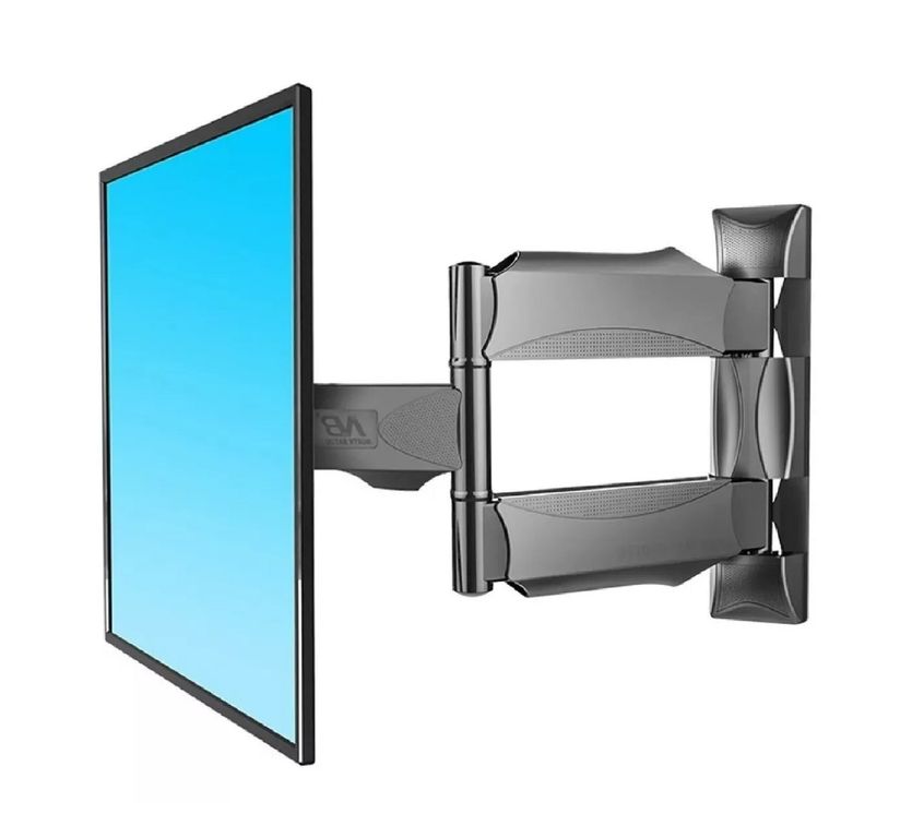 GENERICO Base Soporte Tv Pared 3 Brazos Ajustable 32 A 55 Pulgadas Color Negro