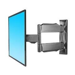 GENERICO - Base Soporte Tv Pared 3 Brazos Ajustable 32 A 55 Pulgadas Color Negro