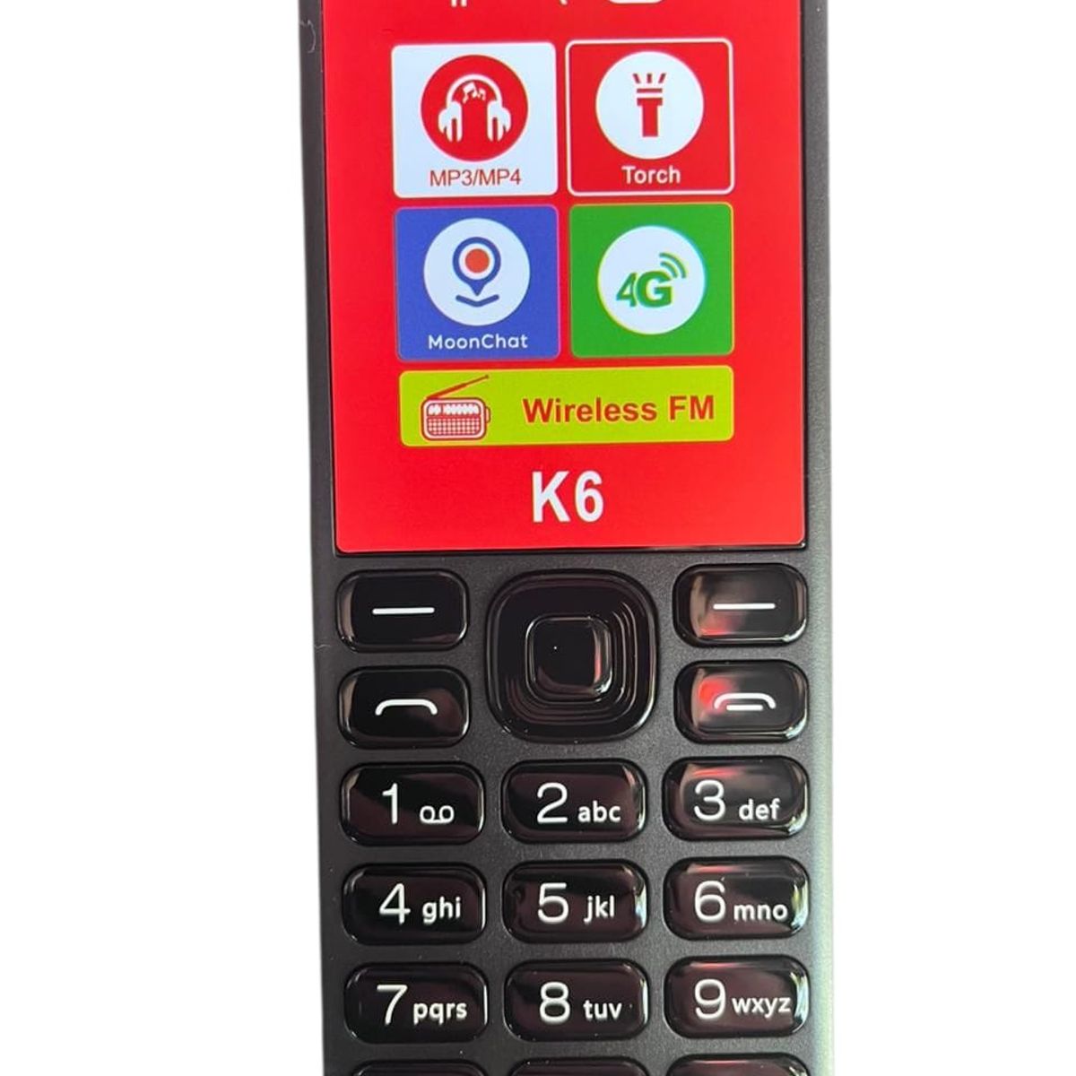 GENERICO - Teléfono Celular Adulto Mayor Ipro K6 4G LTE Dual Sim