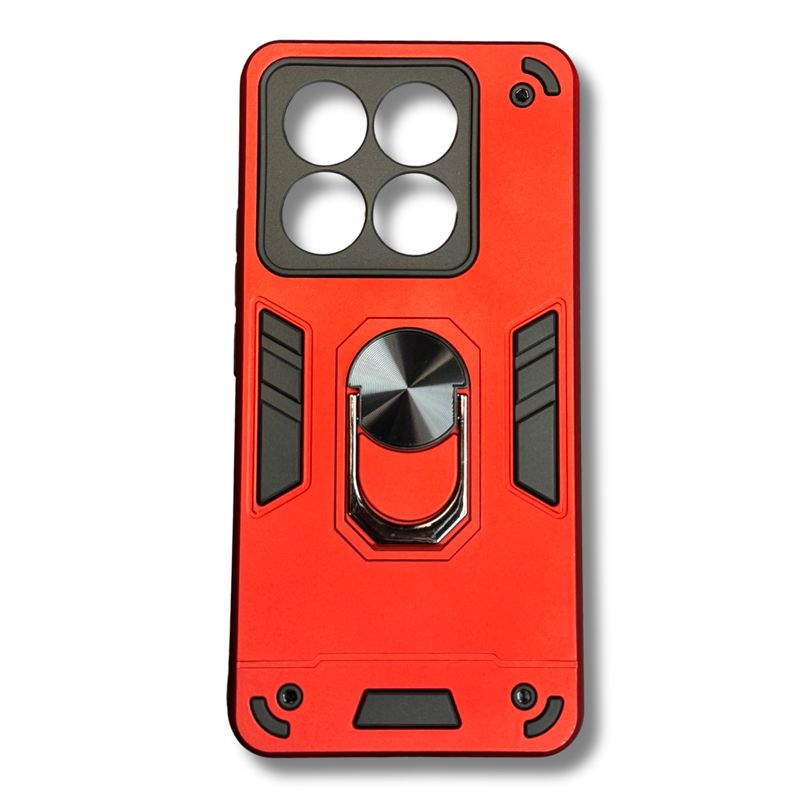GENERICO - Carcasa Funda Antigolpe Para Xiaomi 14t Pro 5g  - Rojo