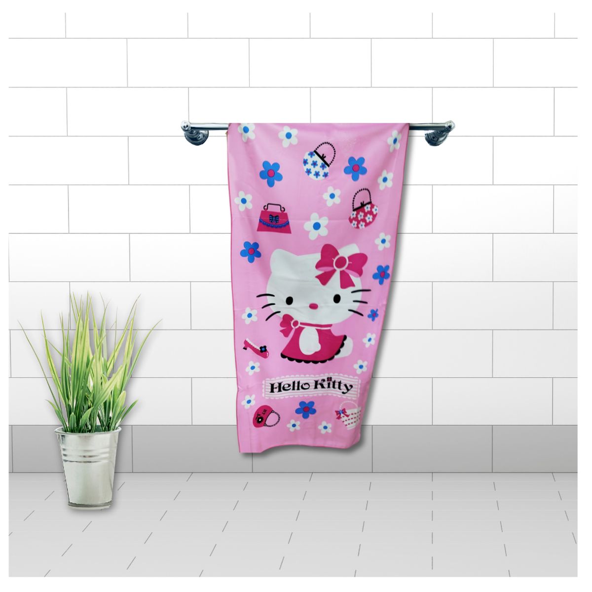 GENERICO - Toalla De Baño Infantil Para Niños De Algodón 200x50cm