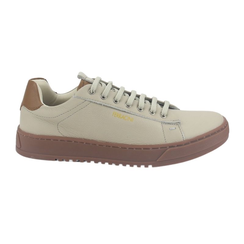 FERRACINI - Zapatilla Urbana Hombre Beige Casual Ferracini 9130
