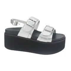 CHALADA - Sandalias Mujer Plata Casual Viru-31