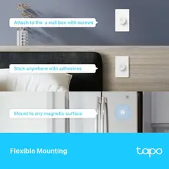 TP LINK - Dimmer Interruptor de atenuación remoto Smart Tapo S200D