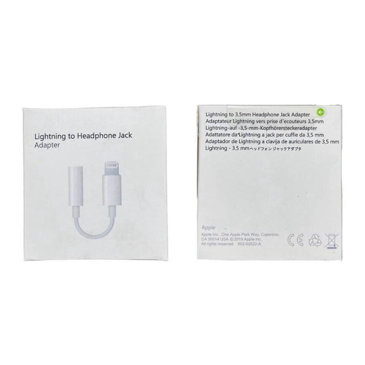 GENERICO - Adaptador de Audifono para iPhone de jack 35mm a Lightning