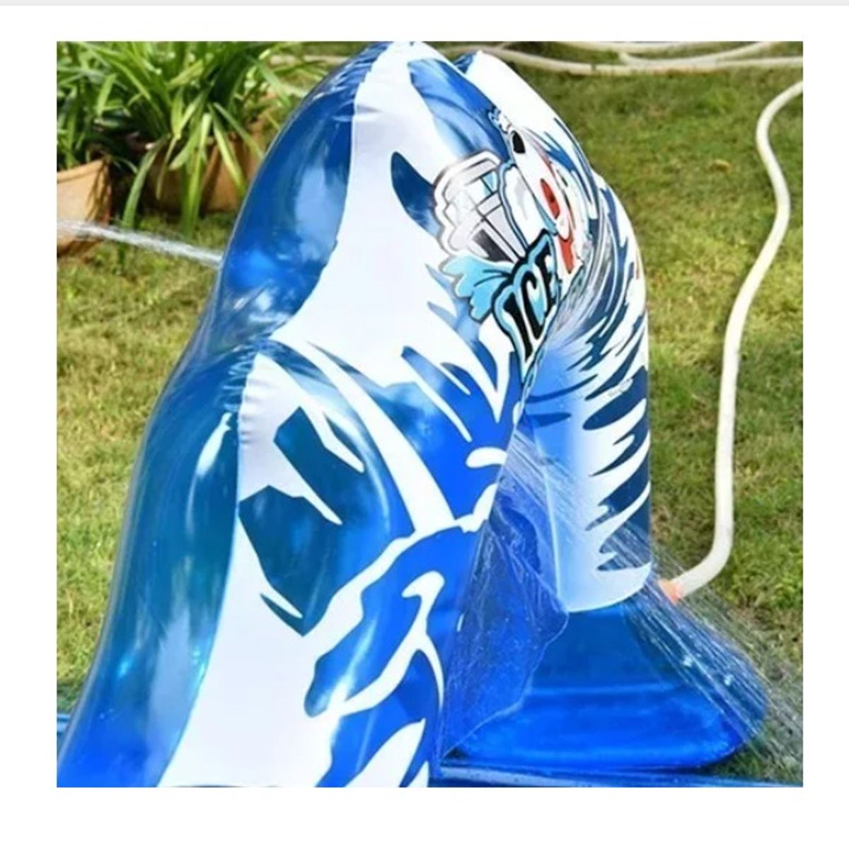 GENERICO - Tobogán Con Aspersor Deslizador Acuático Inflable