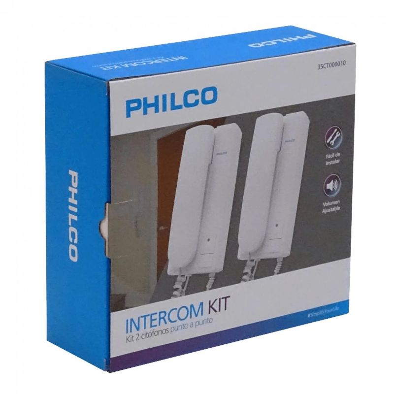 PHILCO - Citófono Philco Punto a Punto CT-10 220V PHILCO
