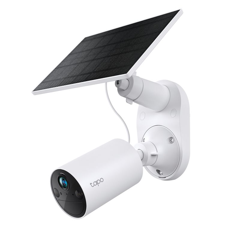 TP LINK - Kit de Cámara de Seguridad Wi-Fi con Panel Solar Tapo C410 Kit