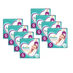 PAMPERS - Pañales Premium Care Talla G 160 Unidades