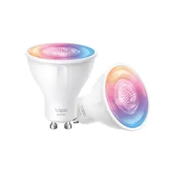 TP LINK - Ampolleta Bombilla GU10 Multicolor WiFi Tapo L630 2-Pack