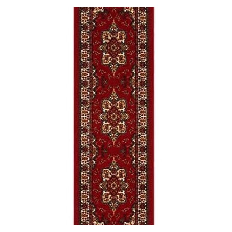 MROTTO - Alfombra Pasillo Rojo 70 cm x 20 metros ANTIDESLIZANTE