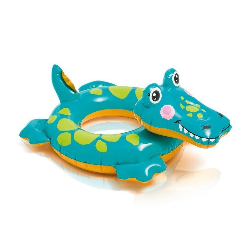 INTEX - Flotador Inflable INTEX Animal Ring Cocodrilo