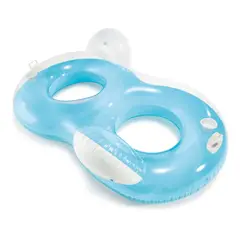 INTEX - Flotador Asiento Inflable Para 2 Personas