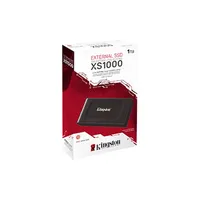 XS1000, Disco Externo SSD, 1TB, USB C, USB A 3.2, Gen 2, Negro
