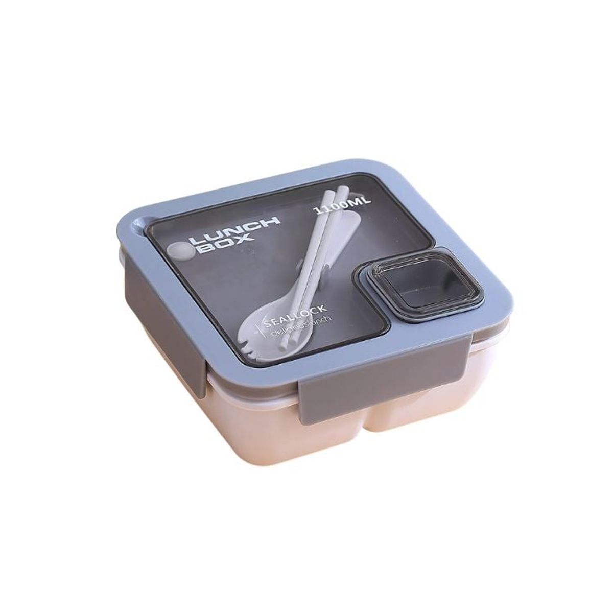 CRUSEC - Lonchera Térmica Portátil Almuerzo Colación - Blanco