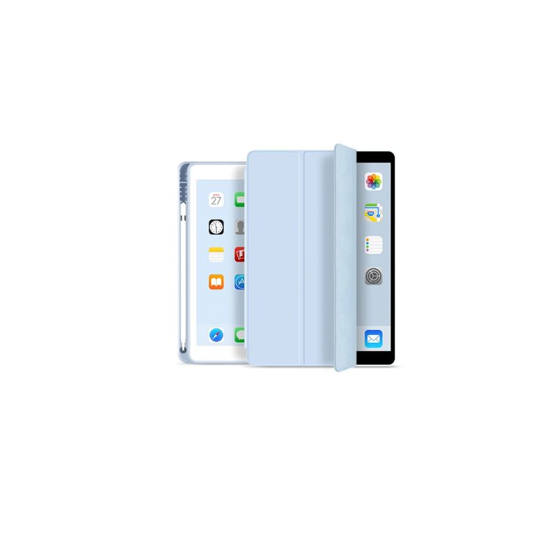 JOIGO - Carcasa Funda Para iPad 10.2 7ma 8va 9na Con Ranura Celeste