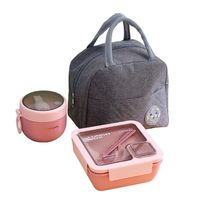 Lonchera Térmica Portátil Almuerzo Colación - Rosa