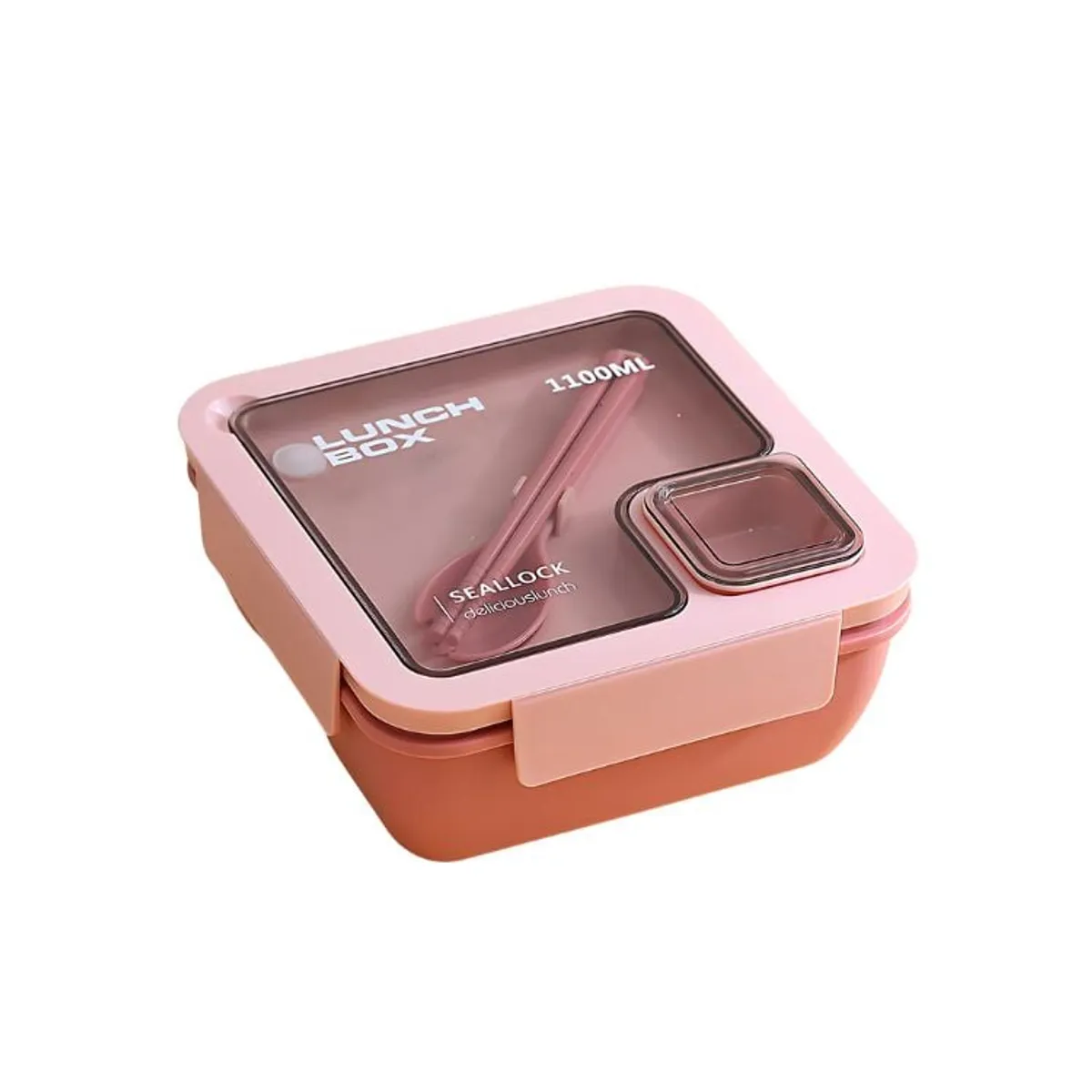 CRUSEC - Lonchera Térmica Portátil Almuerzo Colación - Rosa