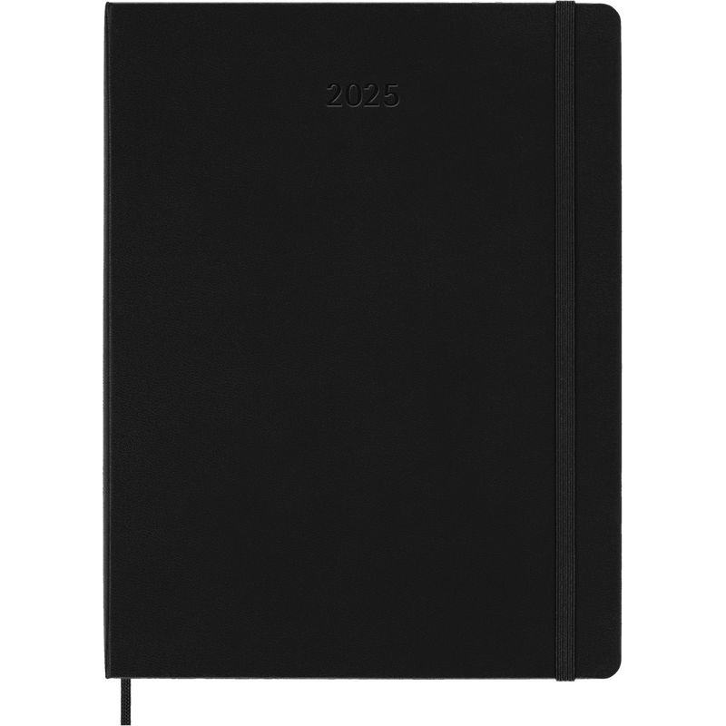 MOLESKINE - Agenda 2025 Semanal T. Dura XL Negro