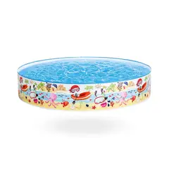 INTEX - Piscina Redonda para niños 1,52mt x 0,25mt 443 Litros