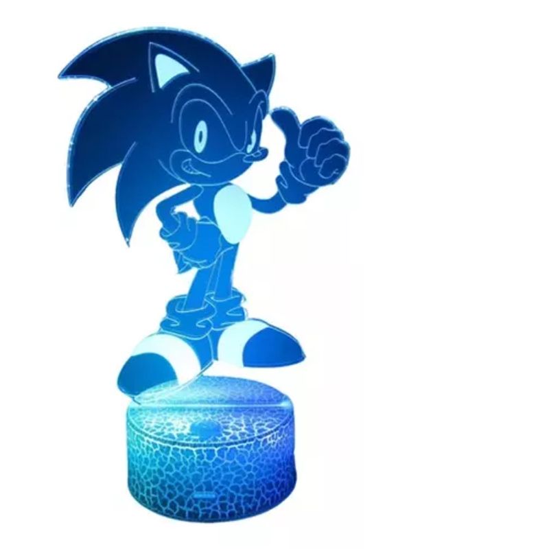GENERICO - Lámpara Visual 3d Sonic