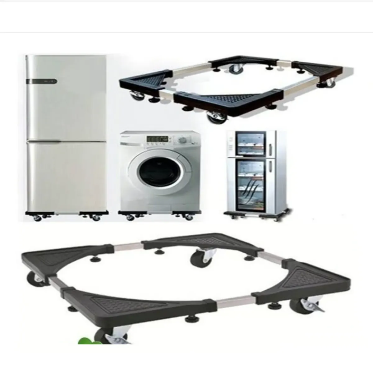 GENERICO - Base con Ruedas para Mover Electrodomesticos