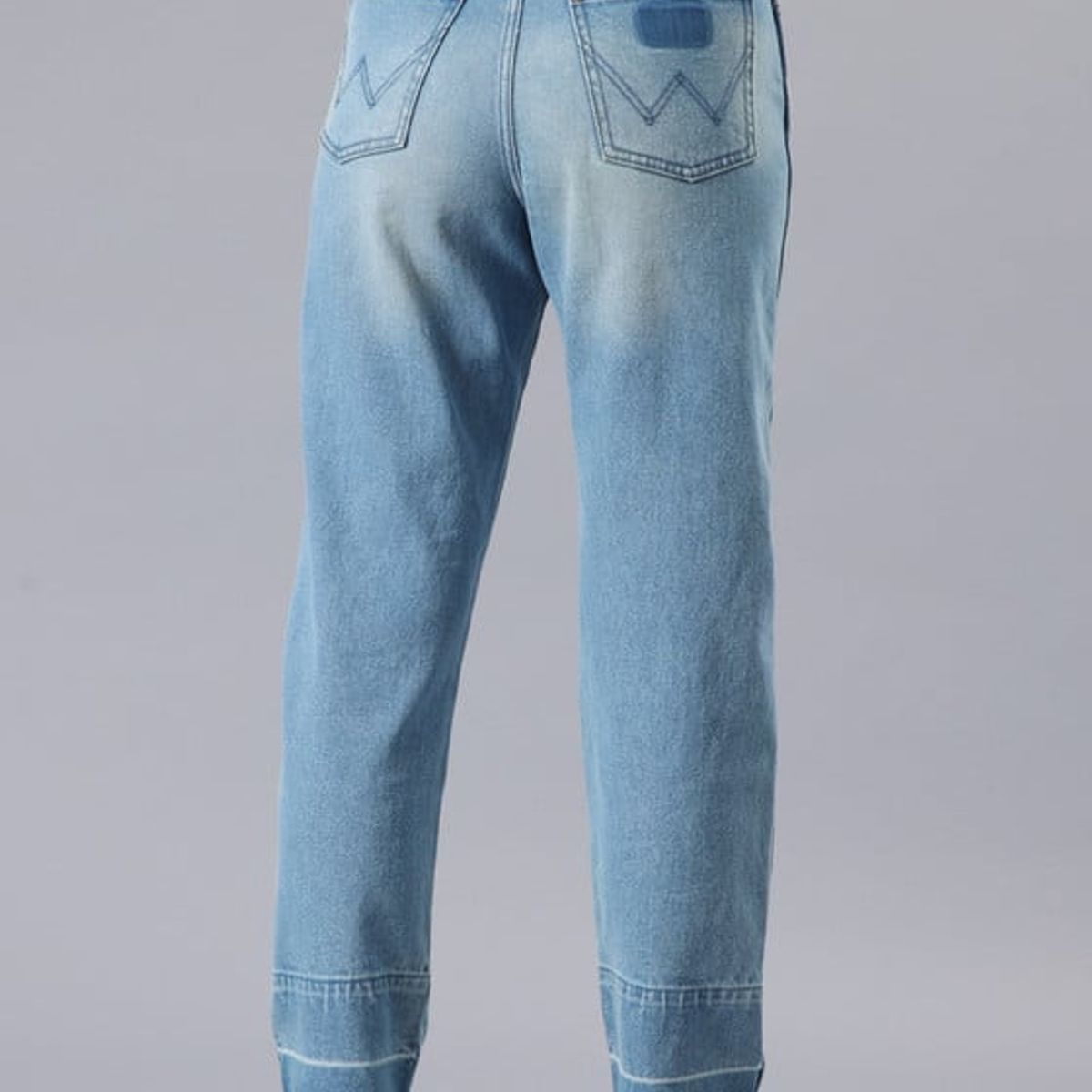 WRANGLER - Jeans Tiro Alto Mom Fit Azul