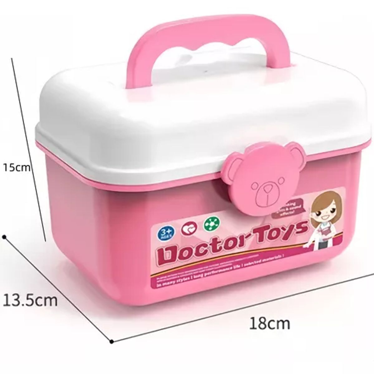 GENERICO - Kit De Juguetes De Doctor Para Niños, 73 Piezas