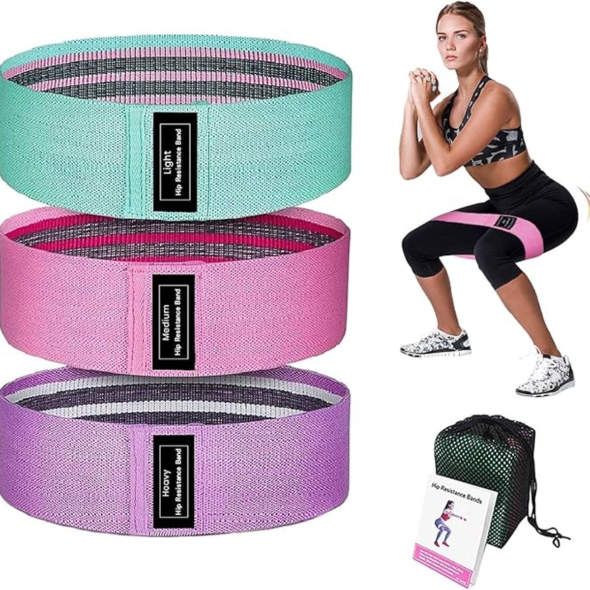 MOVI - BANDA ELASTICA DE RESISTENCIA PARA MUSLOS Y GLUTEOS