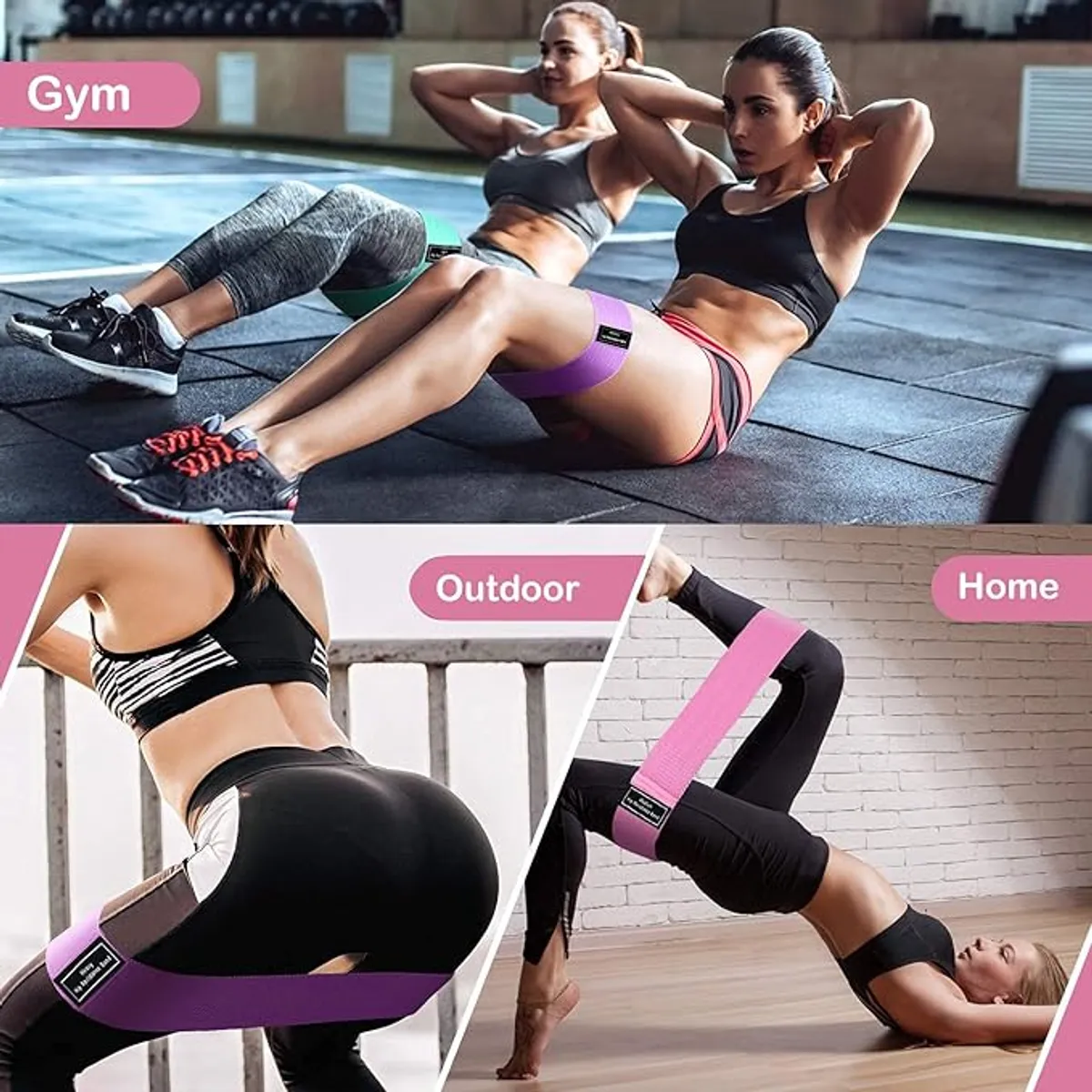 MOVI - BANDA ELASTICA DE RESISTENCIA PARA MUSLOS Y GLUTEOS