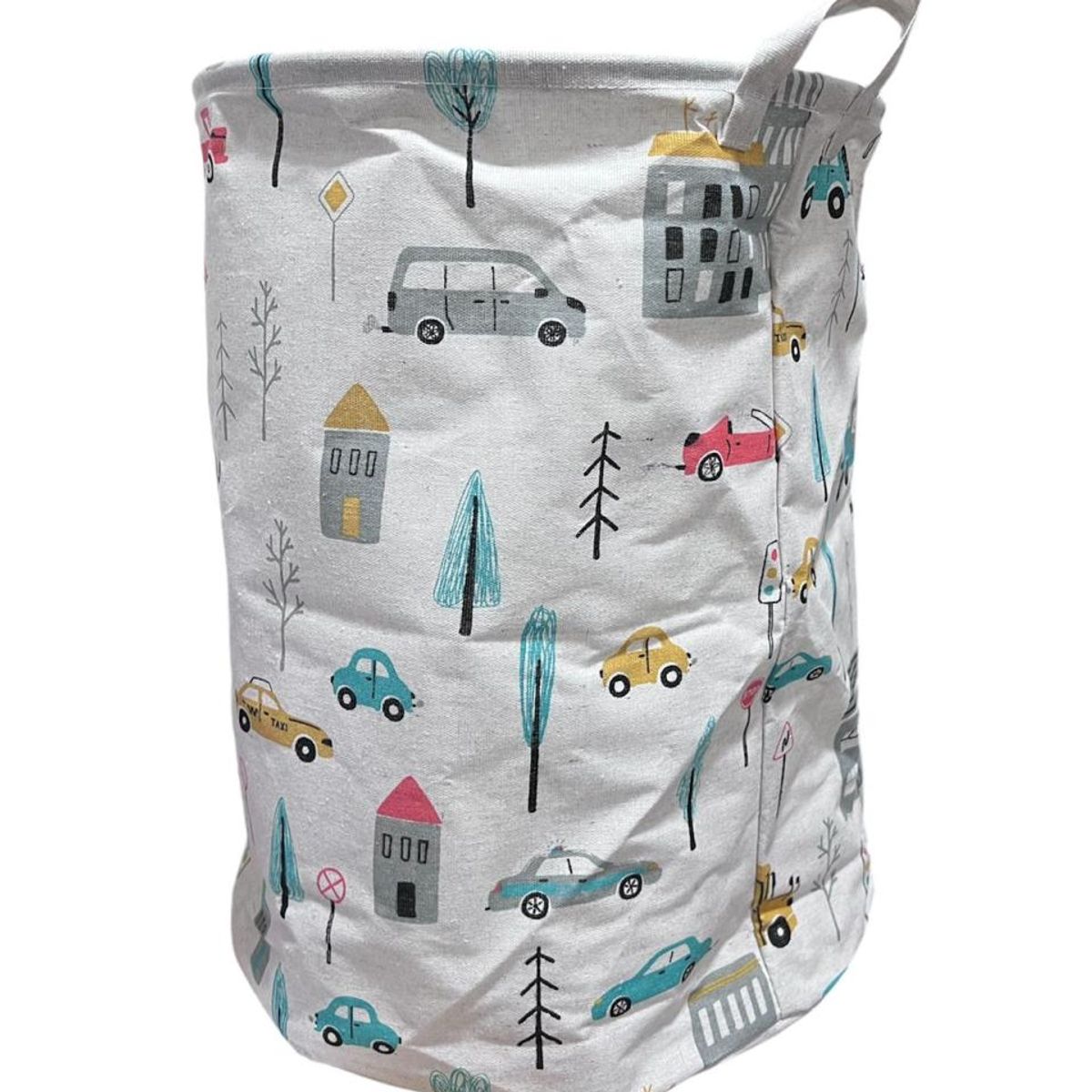 GENERICO - Cesto De Ropa Juguetes Diseños Infantil Canasto Tela 45cm