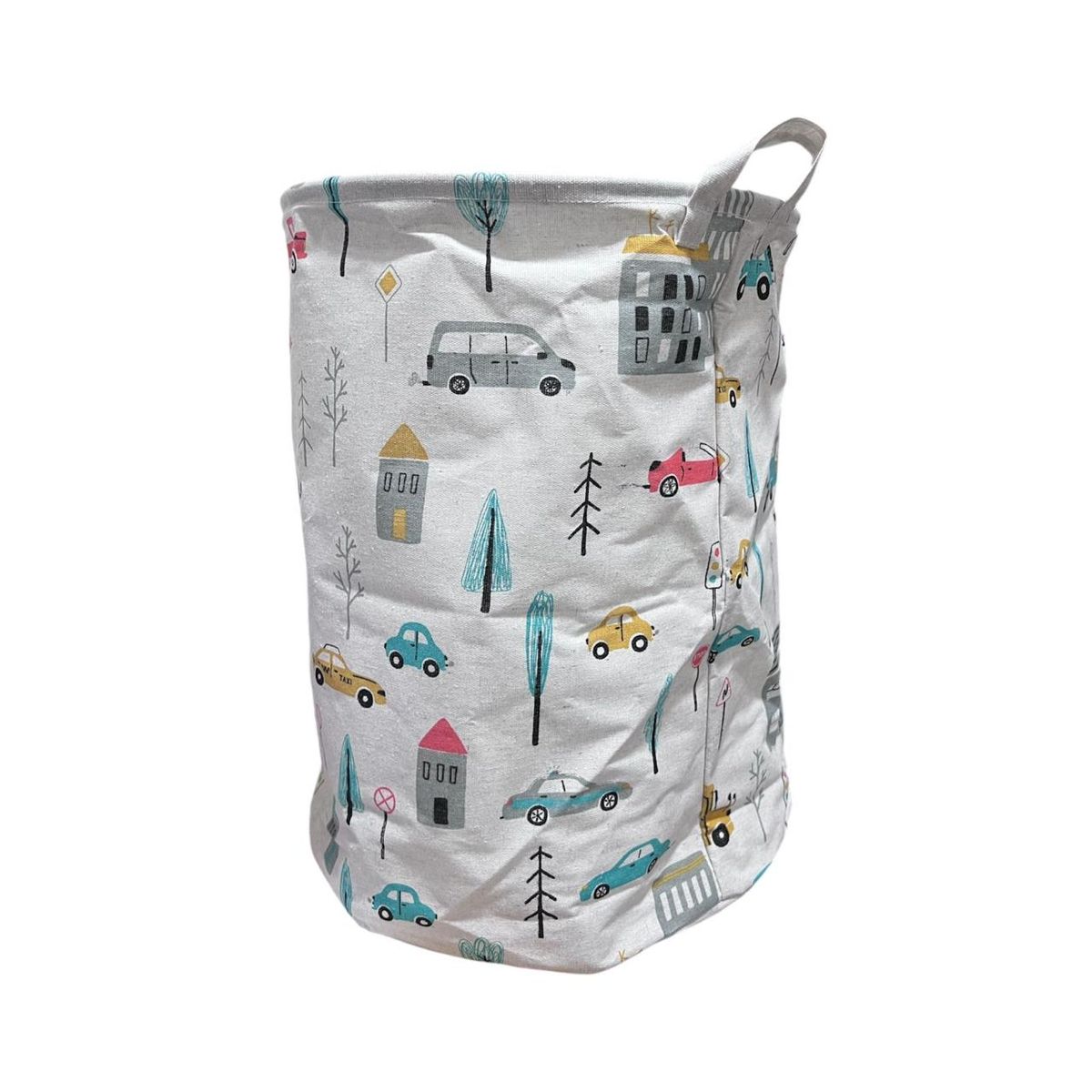 GENERICO - Cesto De Ropa Juguetes Diseños Infantil Canasto Tela 45cm