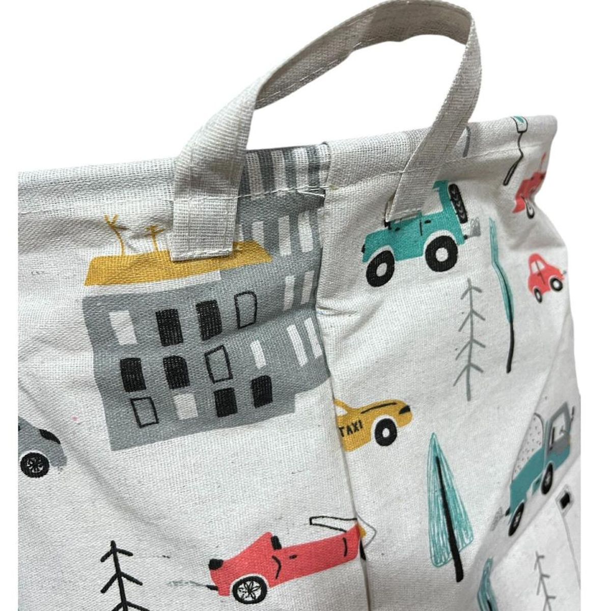 GENERICO - Cesto De Ropa Juguetes Diseños Infantil Canasto Tela 45cm