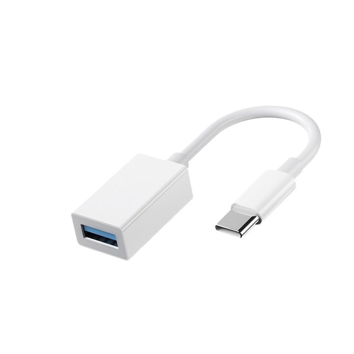 GENERICO - Adaptador Otg Usb C Para iPhone  Samsung  iPad  Tablet