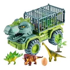 GENERICO - Juguete Camion Tiranosaurio Rex Transporte De Dinosaurios