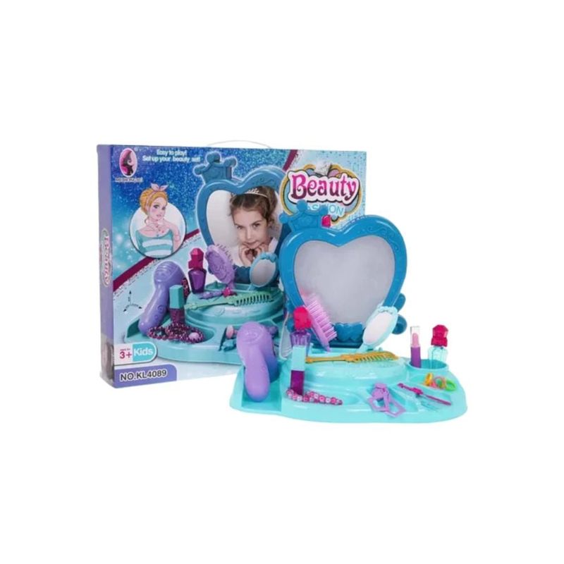 GENERICO - Set De Peluquería Juego Para Niñas Maquillaje Joyas Magico