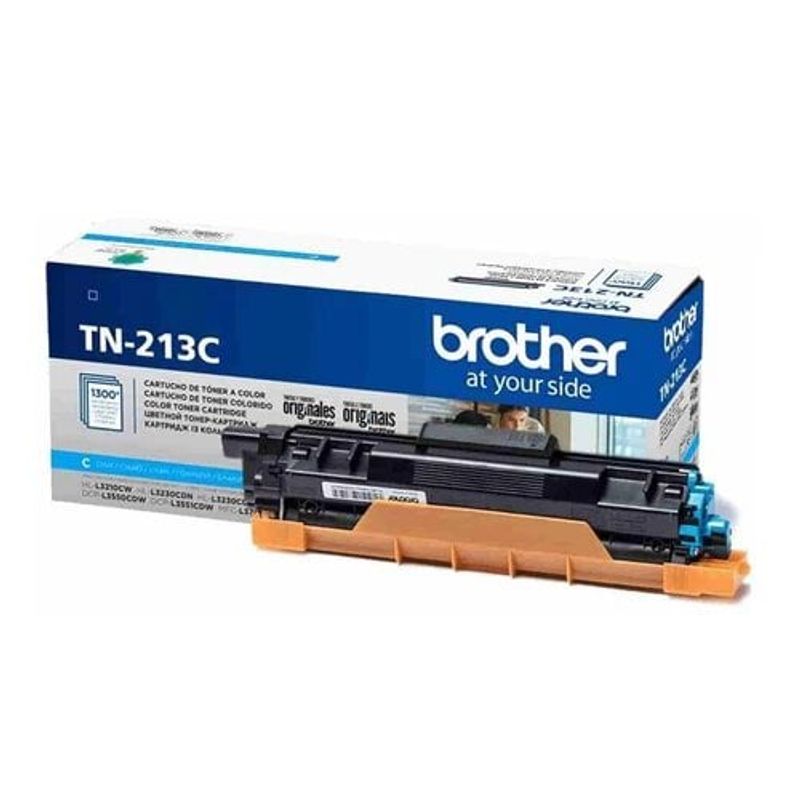 BROTHER - Tóner Brother TN213C 1300 páginas Cyan - Azul