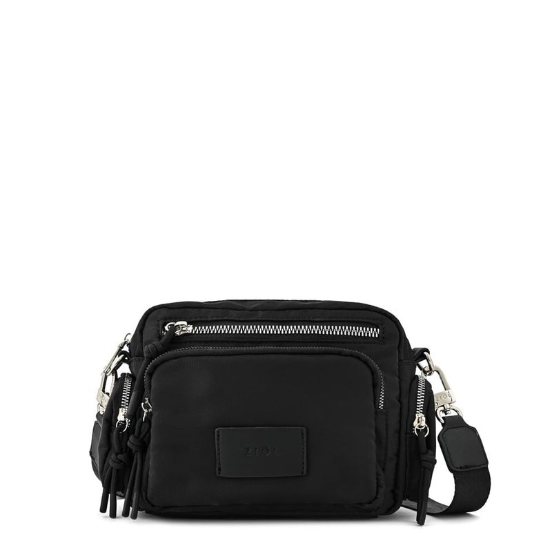 ZIOL - Cartera bandolera mediana danuk negro especial