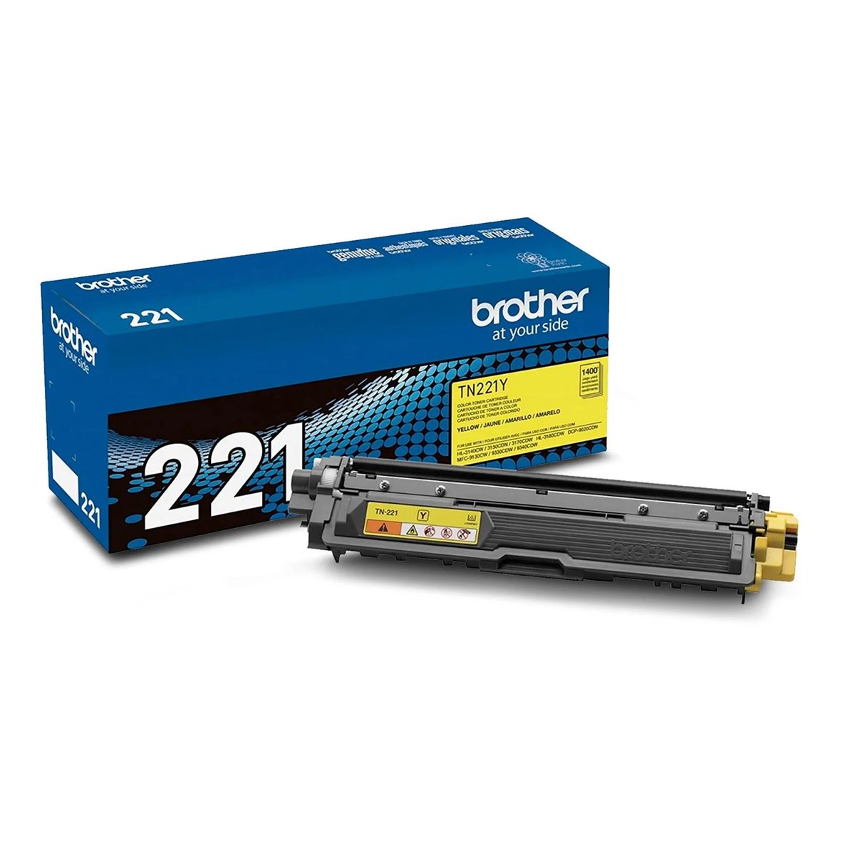 BROTHER - Tóner Brother TN221Y 1400 páginas Amarillo - Amarillo