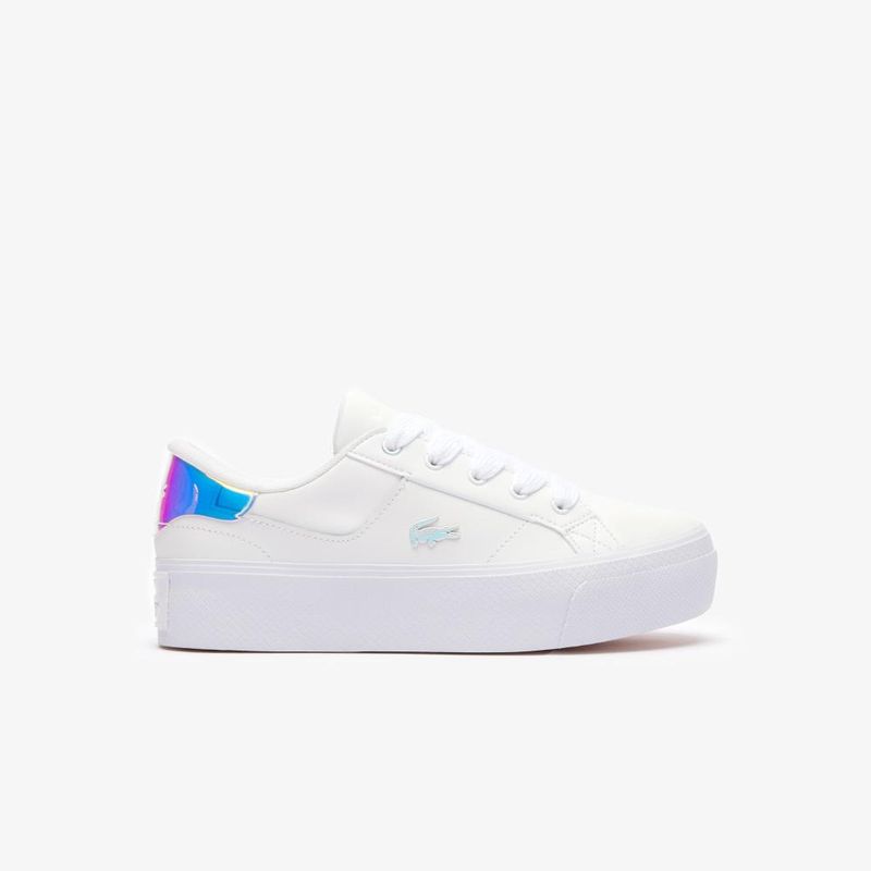 LACOSTE - Zapatilla Urbana Mujer ZIANE PLATFORM Blanco Lacoste