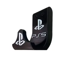 GENERICO - Soporte Para Mando Ps5 De pared Para Control Dual Sense Negro