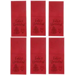 OEM - Fundas Para Cubiertos Navideña Porta Cubierto Servicios