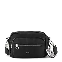 ZIOL - Cartera bandolera mediana morgan negro