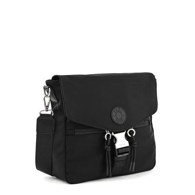 Imagen 2 del producto Cartera bandolera con tapa elvas mediana negro