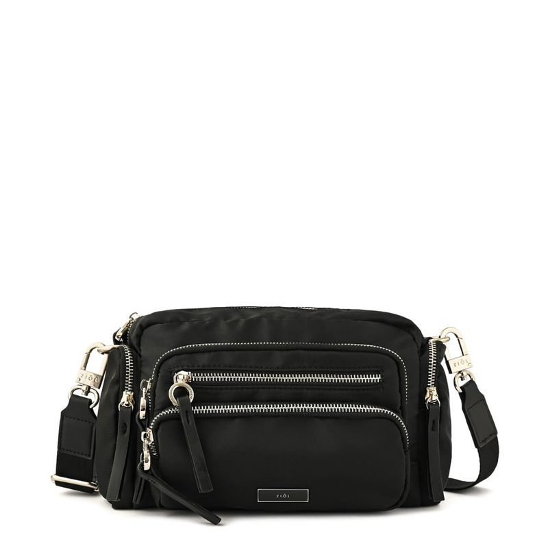ZIOL - Cartera bandolera mediana zamora negro